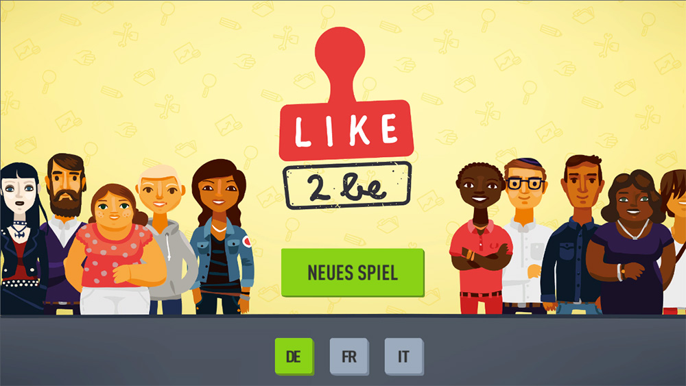 Online-Lernspiel «like2be»