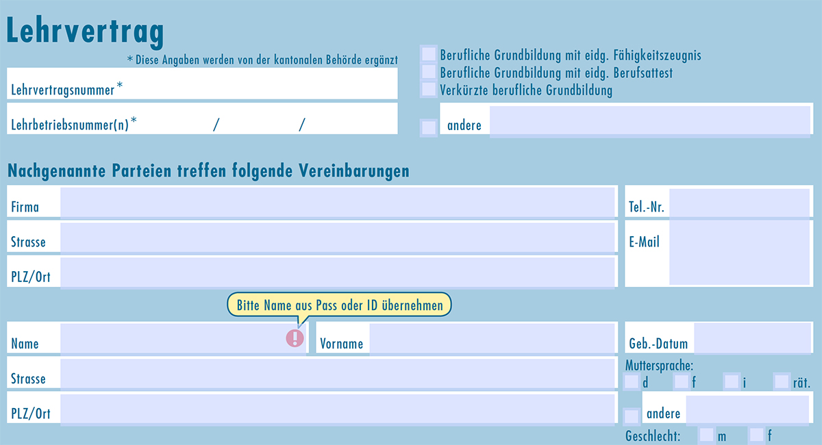 Lehrstellenvergabe 2021 in vollem Gange